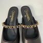 Chanel Mary Jane Mule Patent Captoe