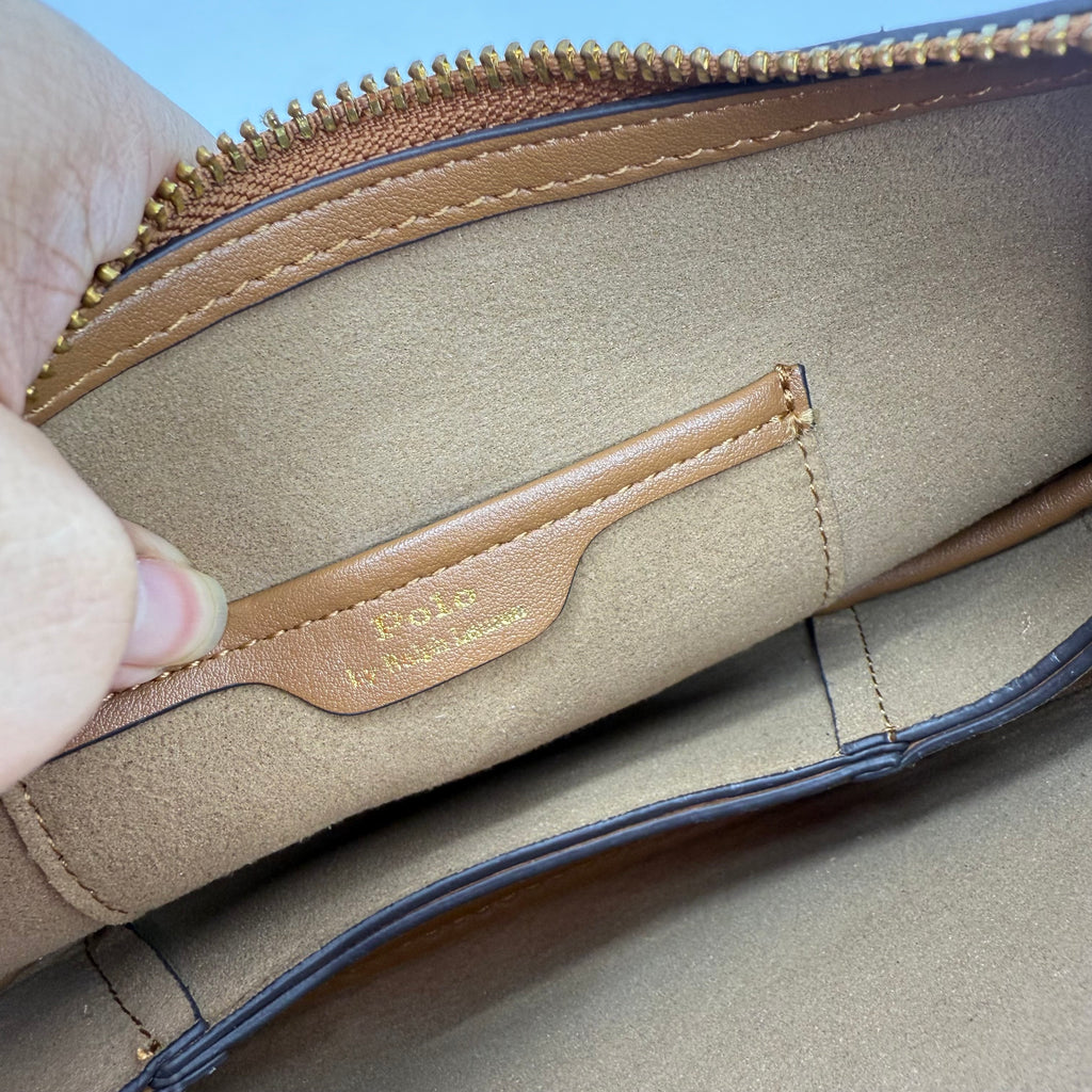 Ralph Lauren Crescent Moon Bag (Brown)