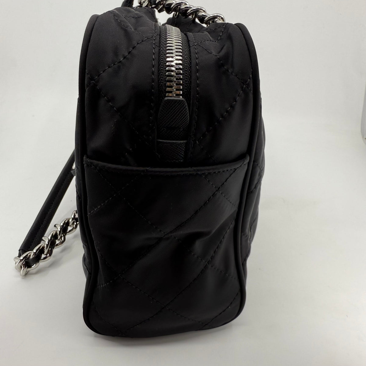 Prada Chain Quilted Tote