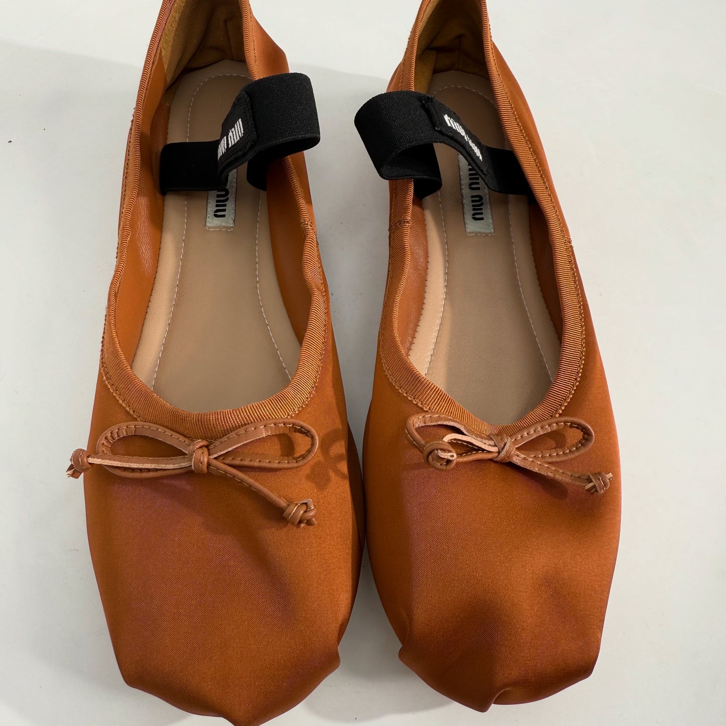 Miu Miu Satin Ballet Shoes
