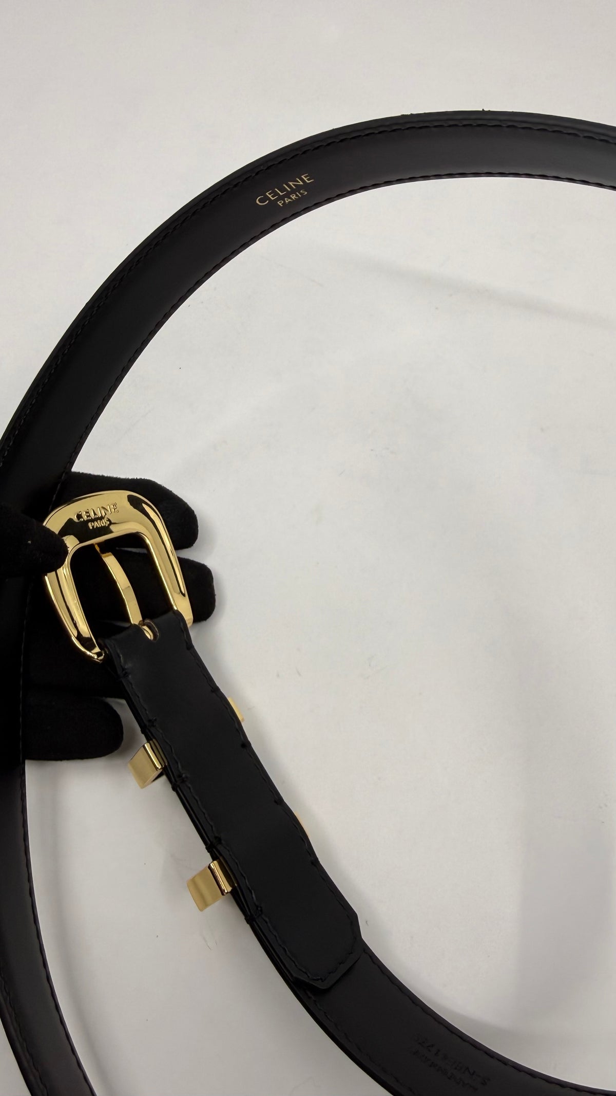 Celine Cowhide Belt