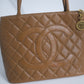 Chanel Medallion Tan Tote