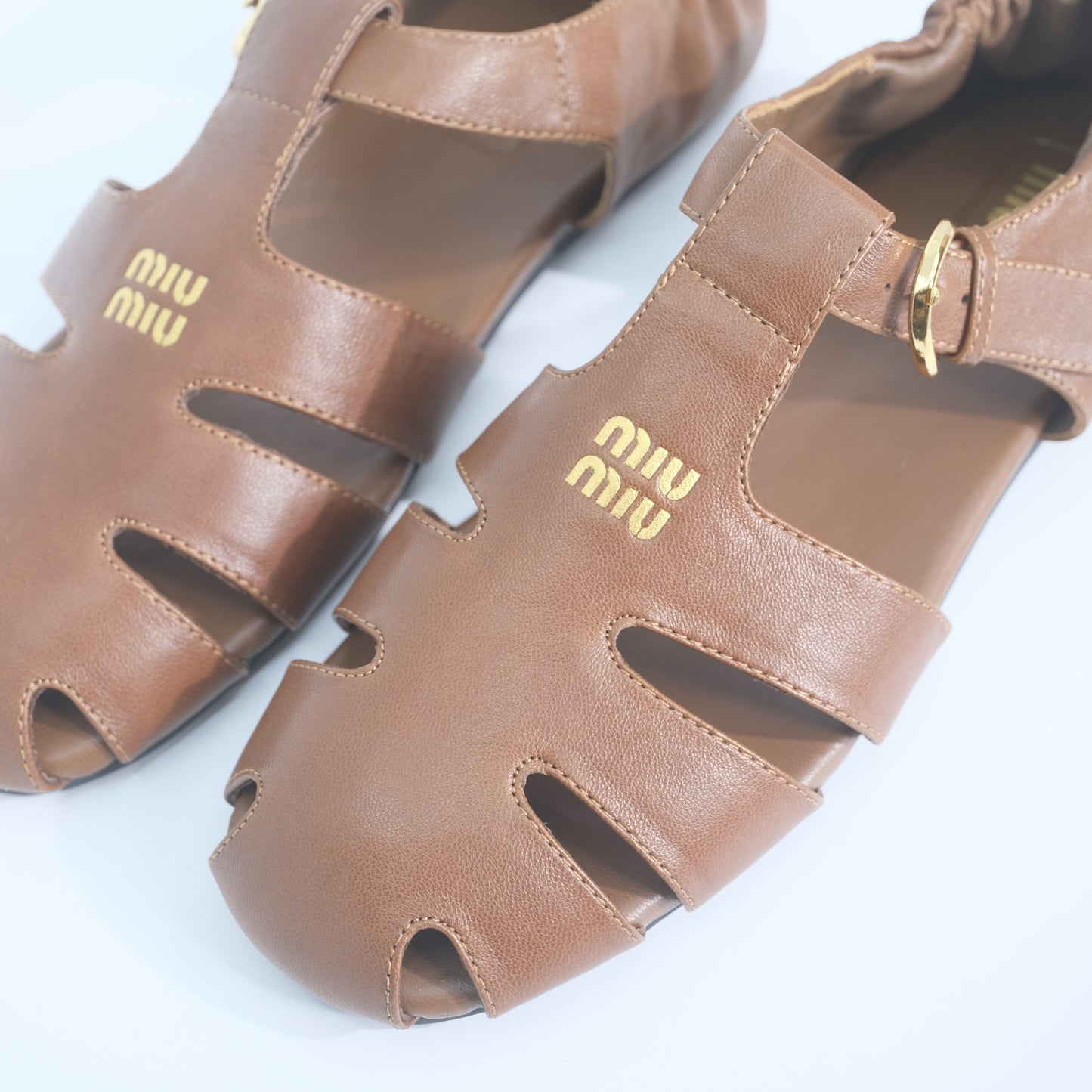 Miu Miu Mary Janes Strap Sandals