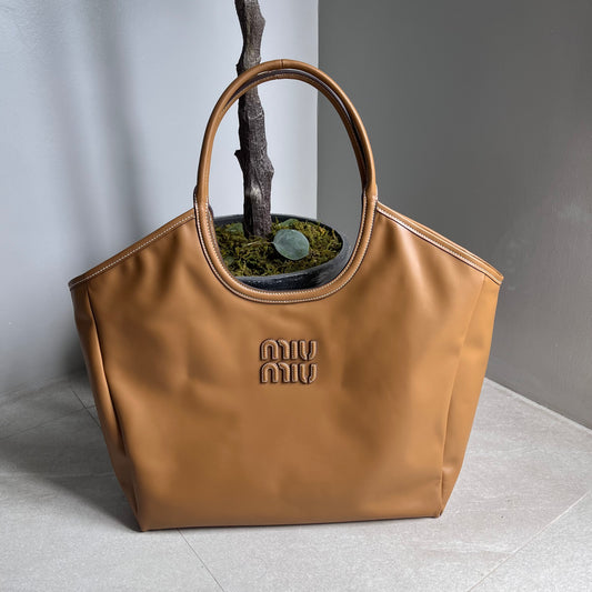 Miu Miu Nappa Large Ivy Tote