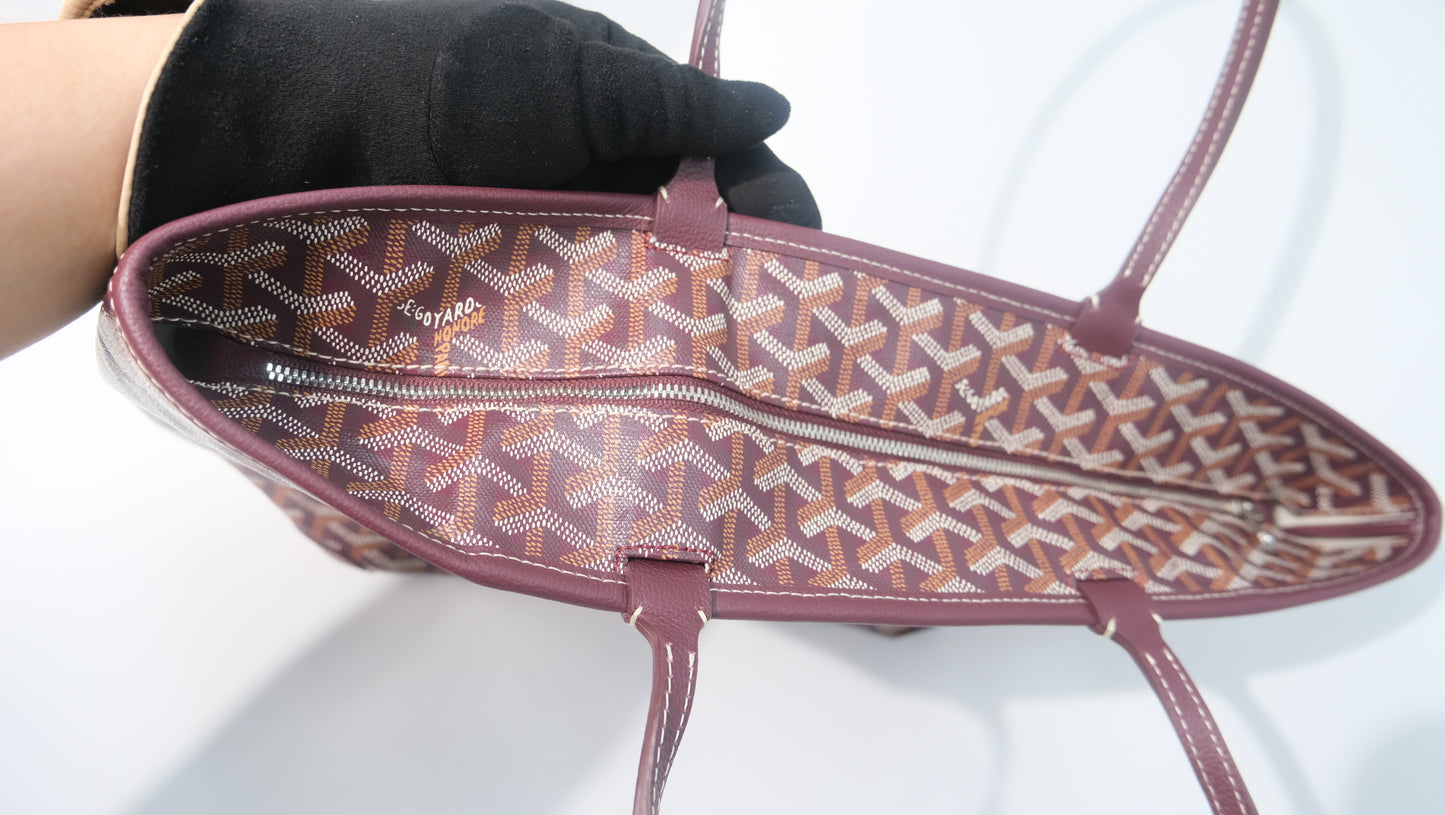 Goyard Artois PM (Burgundy)