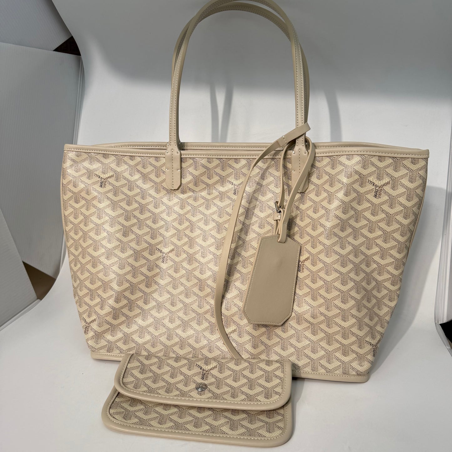 Goyard PM Tote (Khaki)