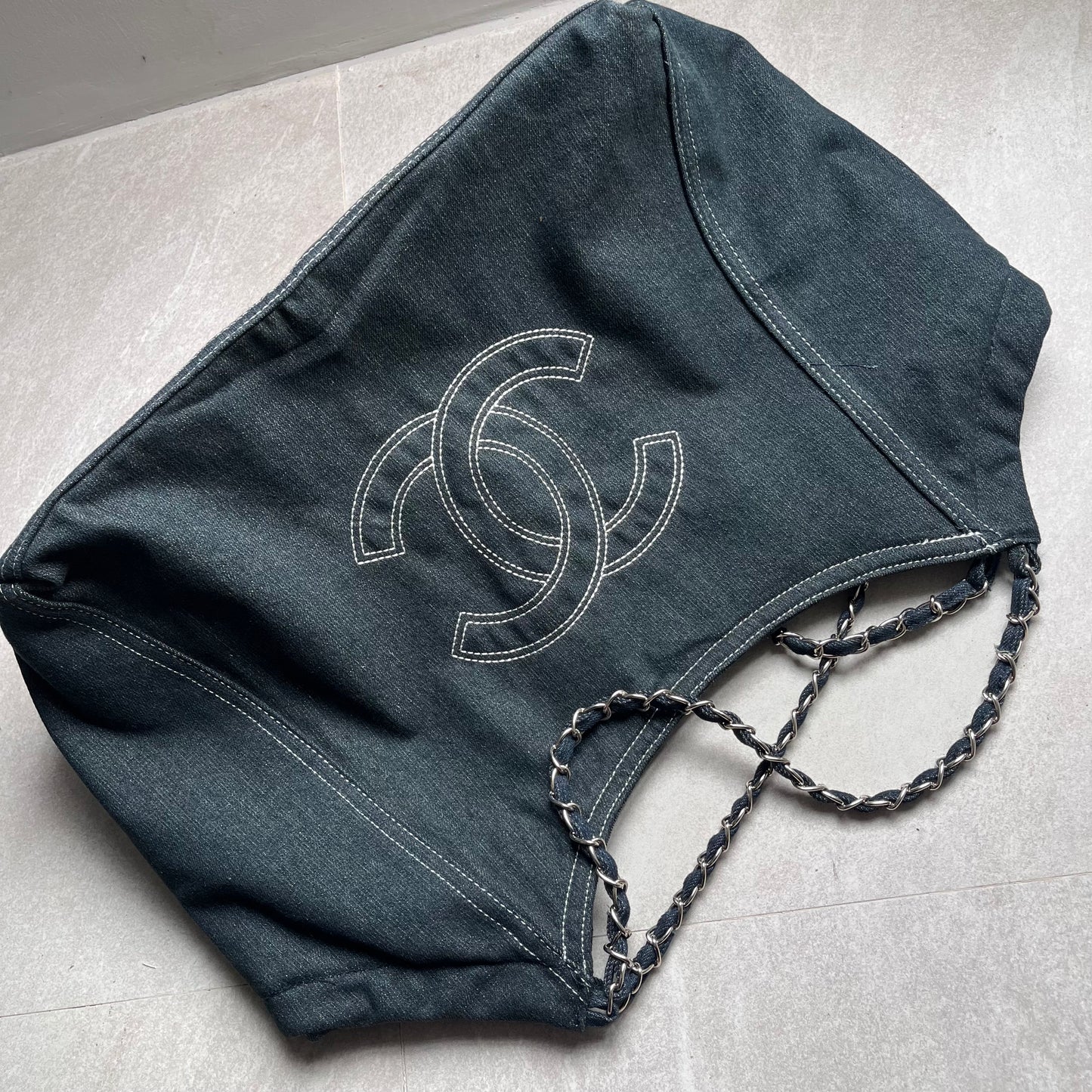 Chanel Denim VIP Tote Bag