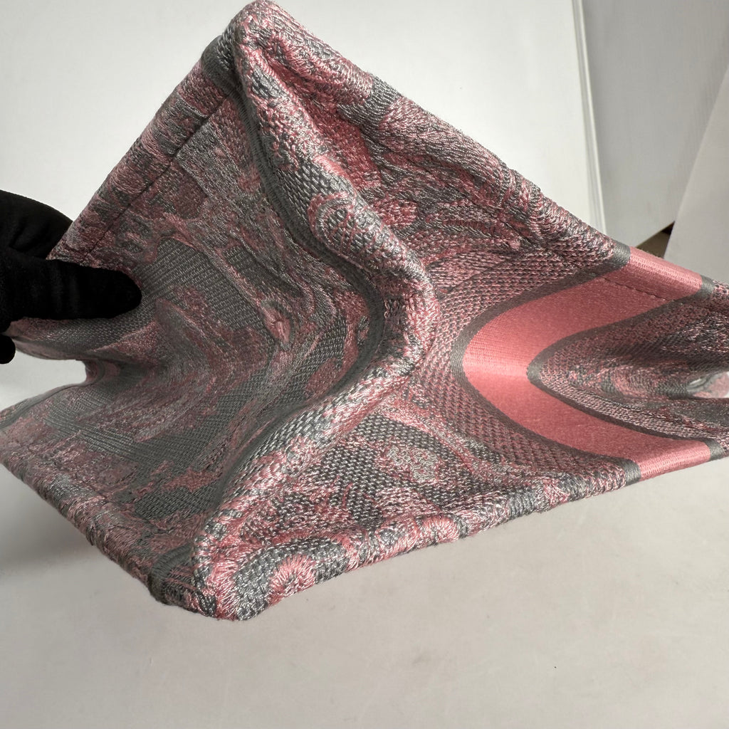 Christian Dior Book Tote Pink/Gray