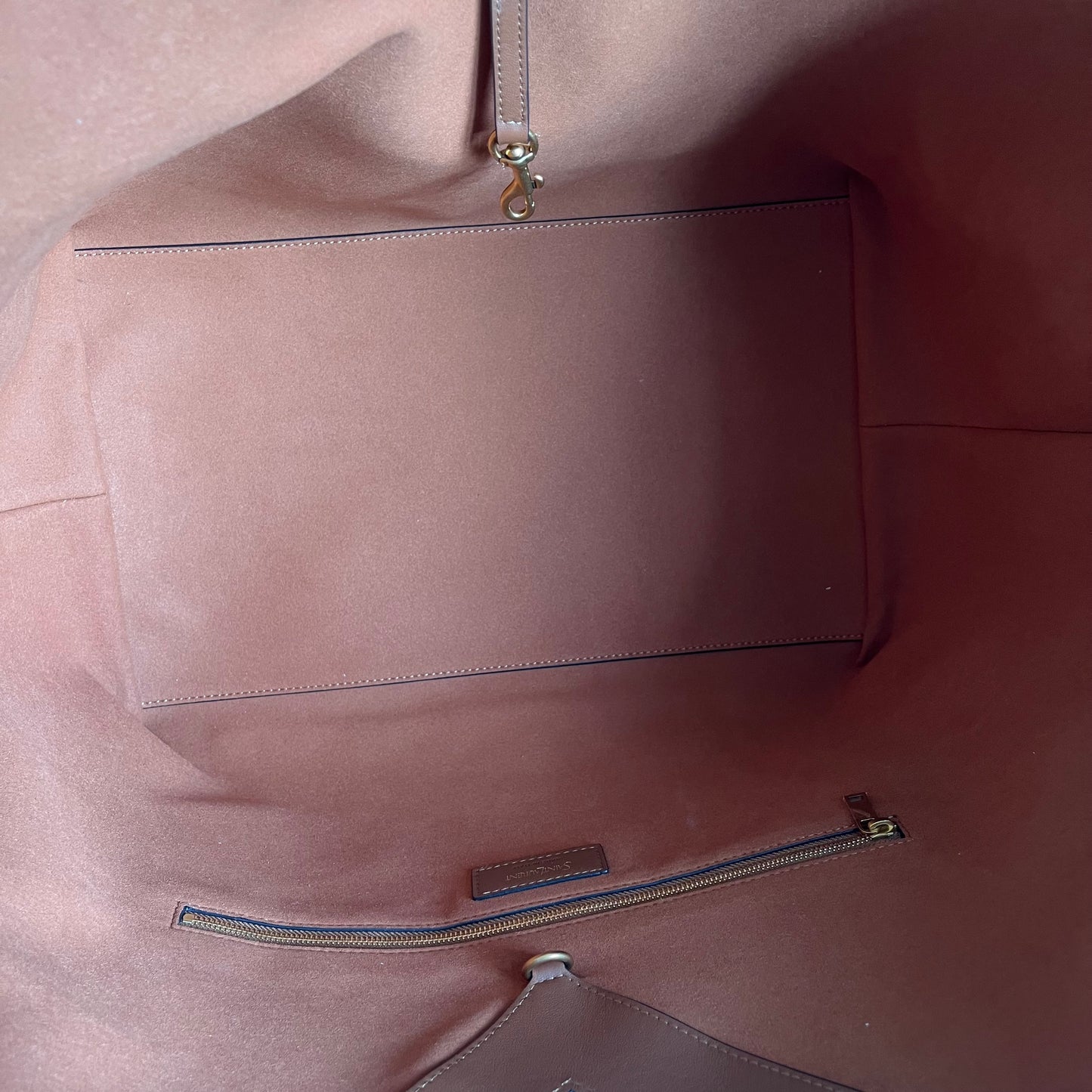 YSL Y Tote Bag (Tan)