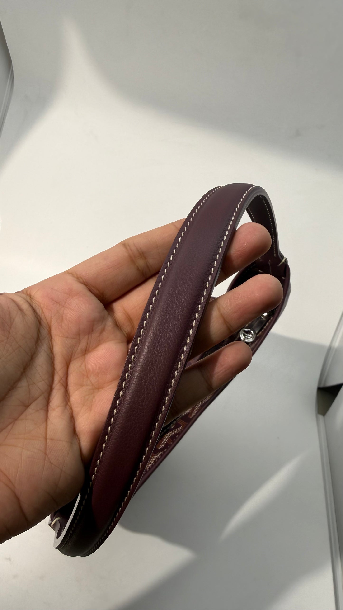 Goyard Mini Hobo (Maroon)