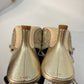 Christian Dior Lace Gold Kitten Heels