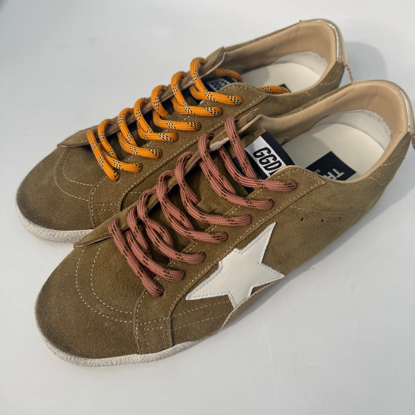 Golden Goose True Star Suede Rubber Shoes