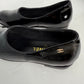 Chanel 25C Black Patent Leather Loafers