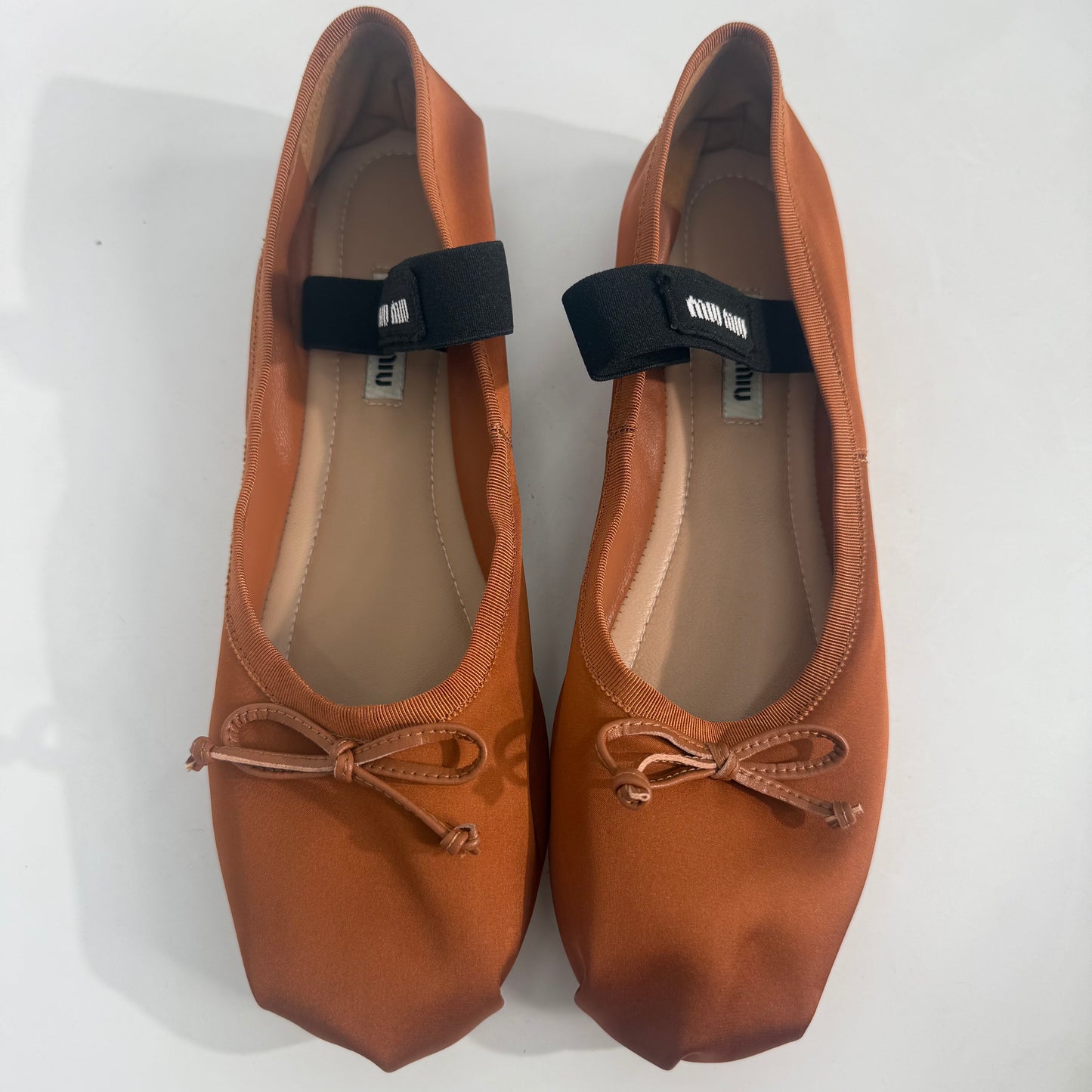Miu Miu Satin Ballet Shoes