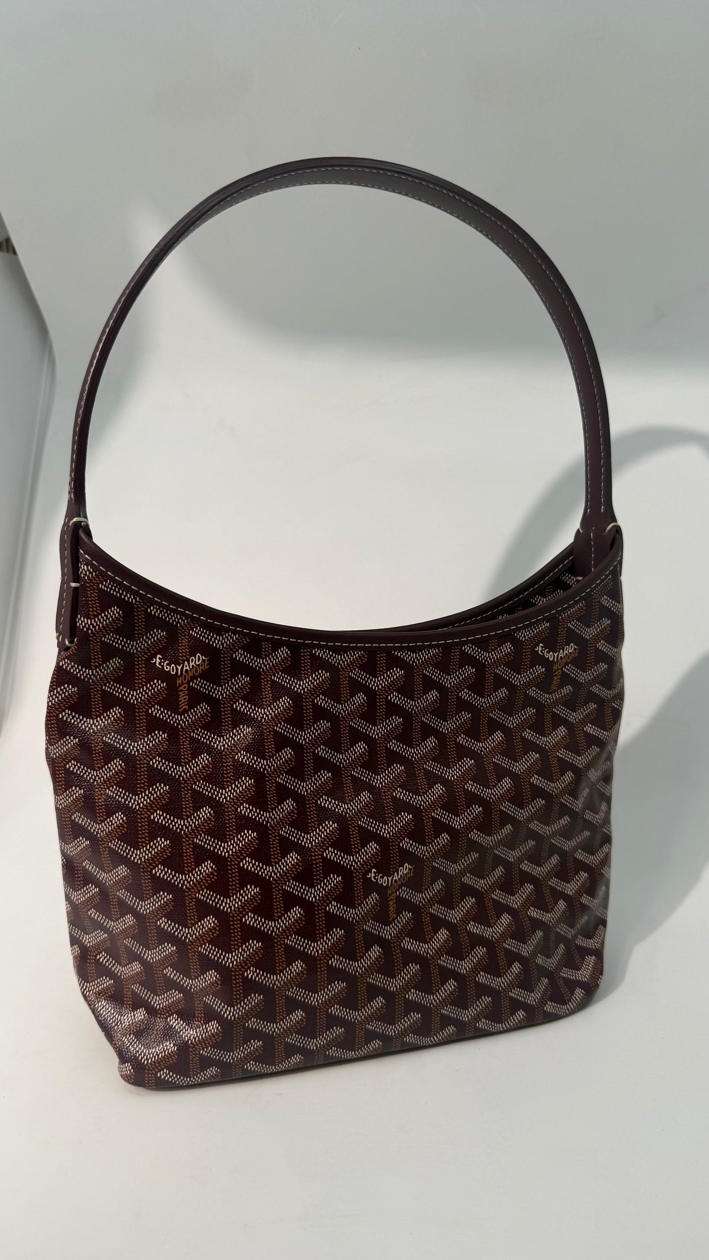 Goyard Mini Hobo (Maroon)
