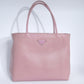 Prada Calfskin Pink Tote