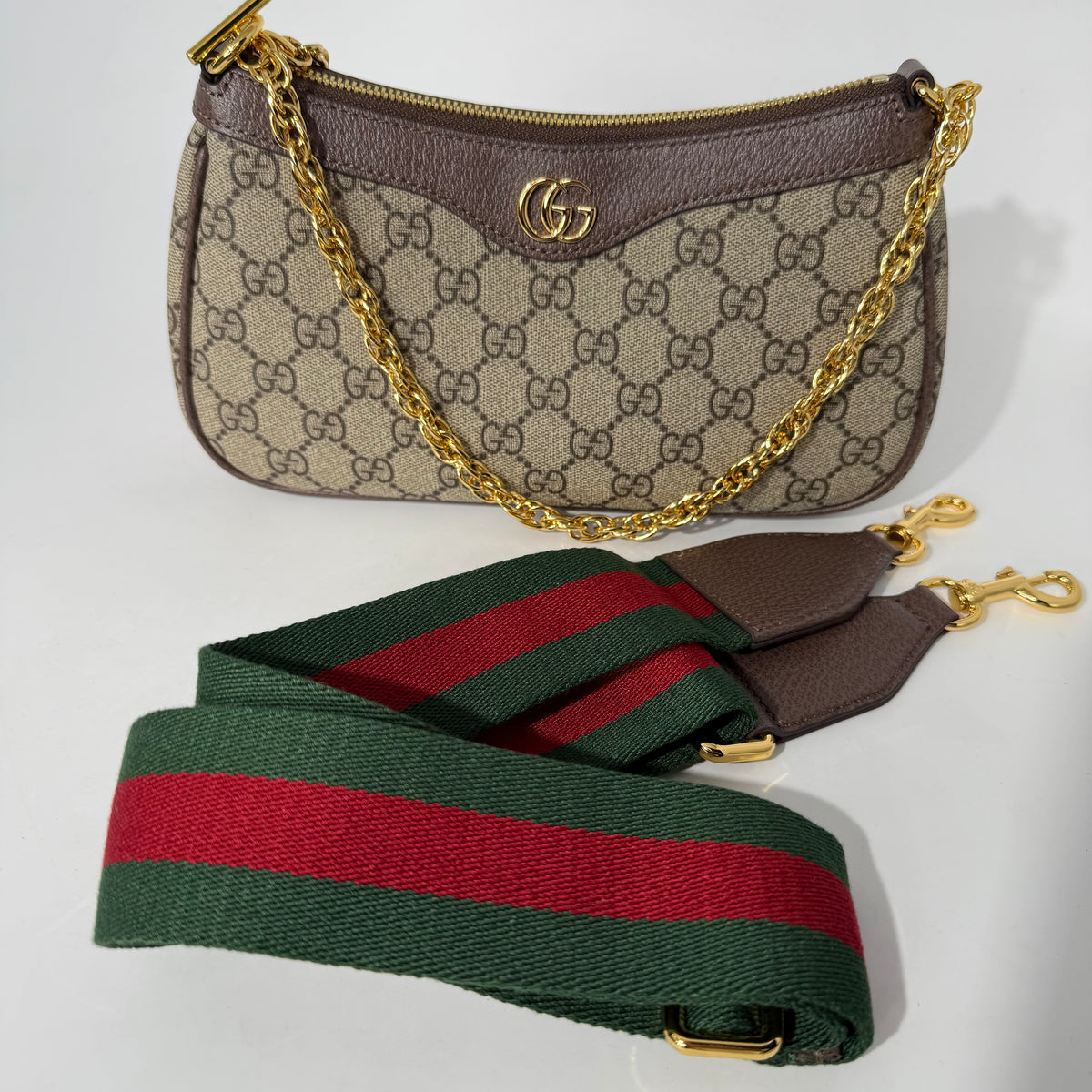 Gucci Ophidia Baguette Crossbody