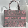 Christian Dior Book Tote Pink/Gray