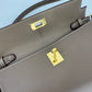 Bespoke Kelly Taupe East West Flap