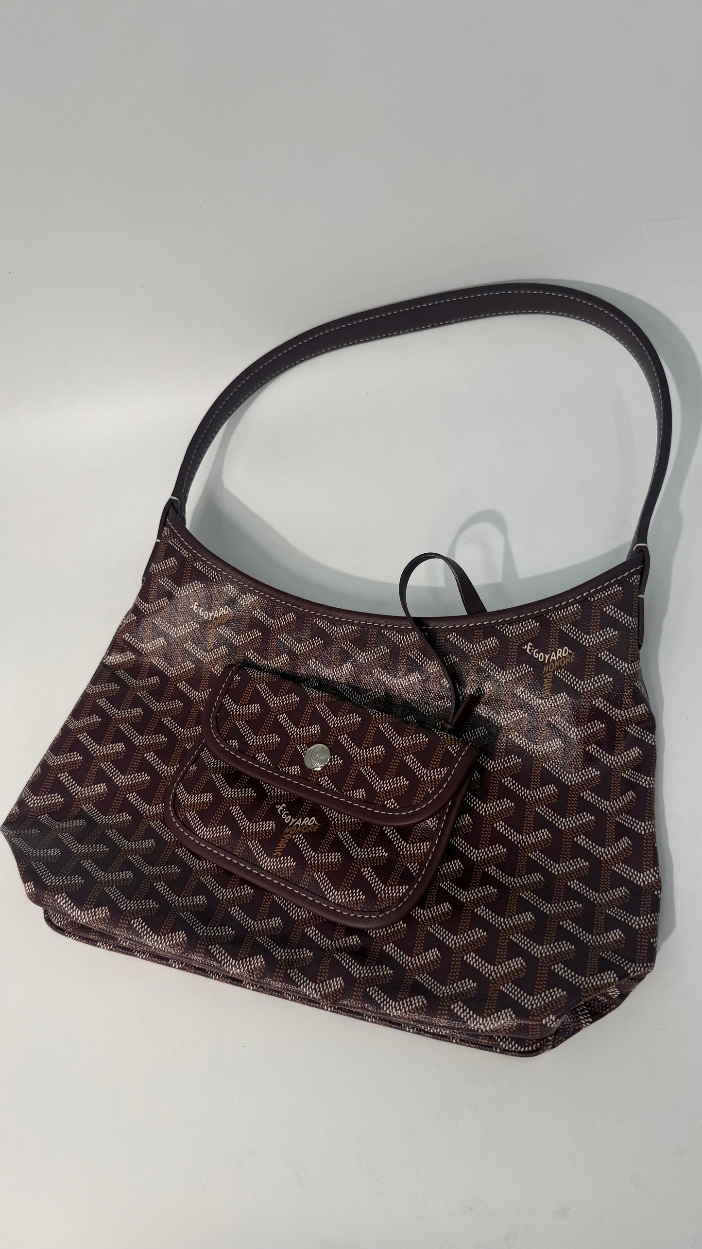 Goyard Mini Hobo (Maroon)