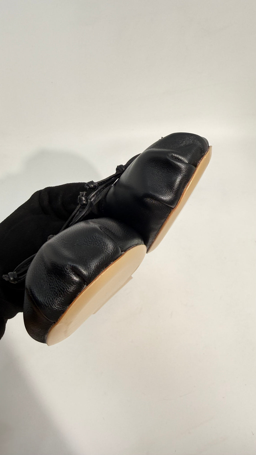 Miu Miu Ballet Leather Flats