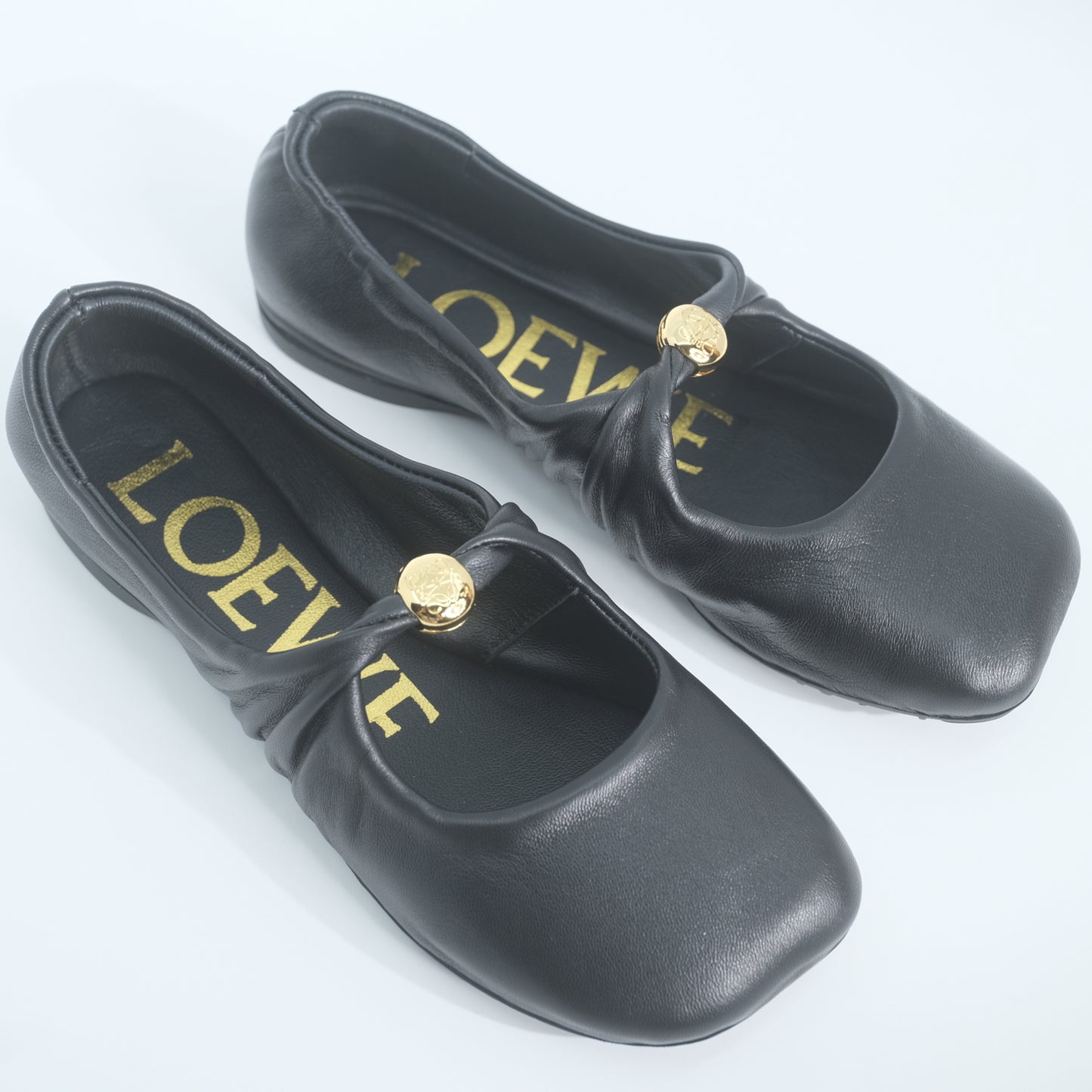 Loewe Nappa Ballet Flats