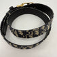 Christina Dior Monogram Reversible Belt