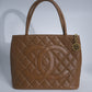 Chanel Medallion Tan Tote