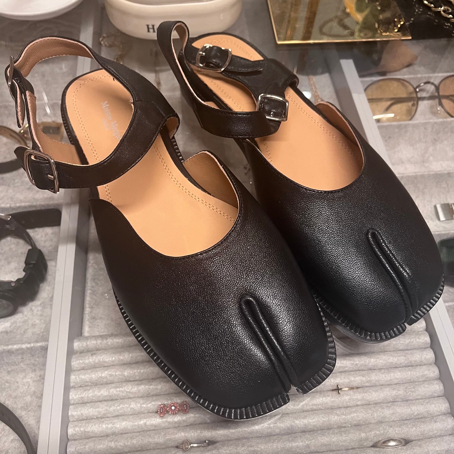 Maison Margiella Mary Jane Flats