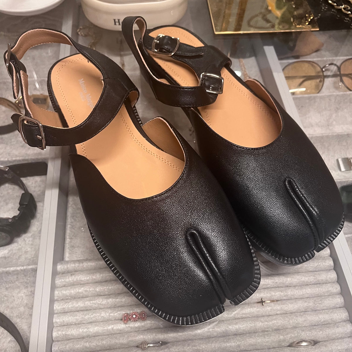Maison Margiella Mary Jane Flats