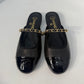 Chanel Mary Jane Mule Patent Captoe