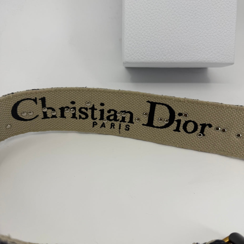 Christian Dior Monogram Saddle Strap
