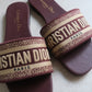 Christian Dior Dway Maroon