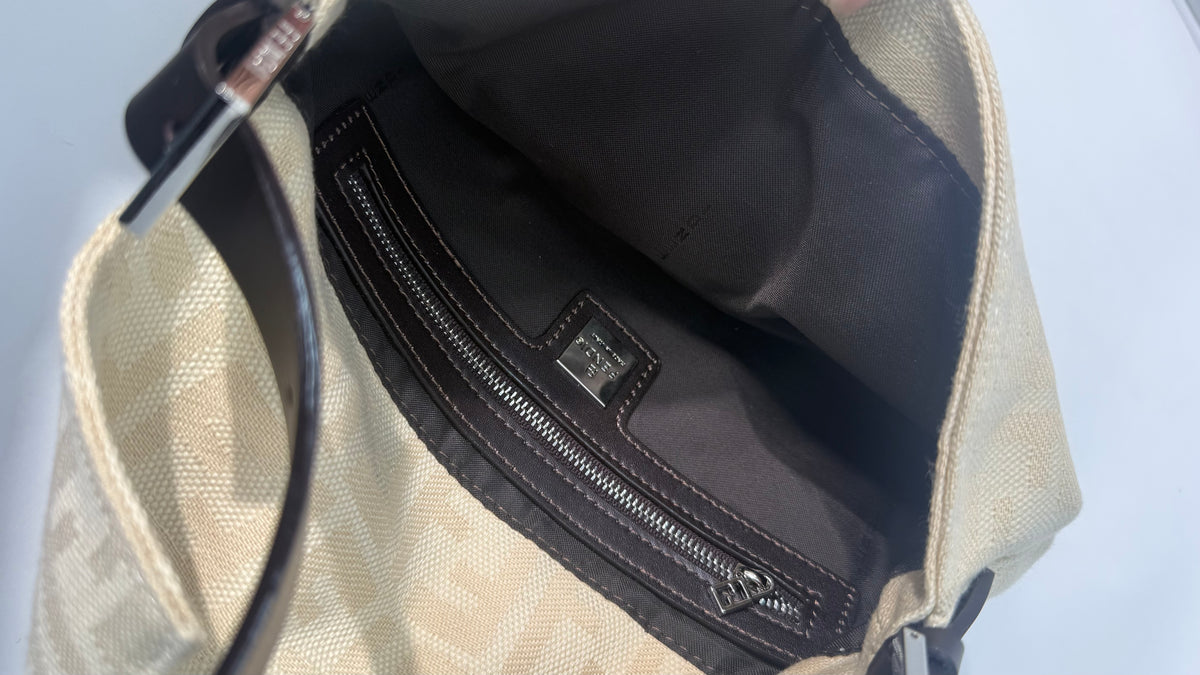 Fendi Monogram Baguette/Crossbody