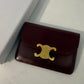 Celine Maroon Cardholder