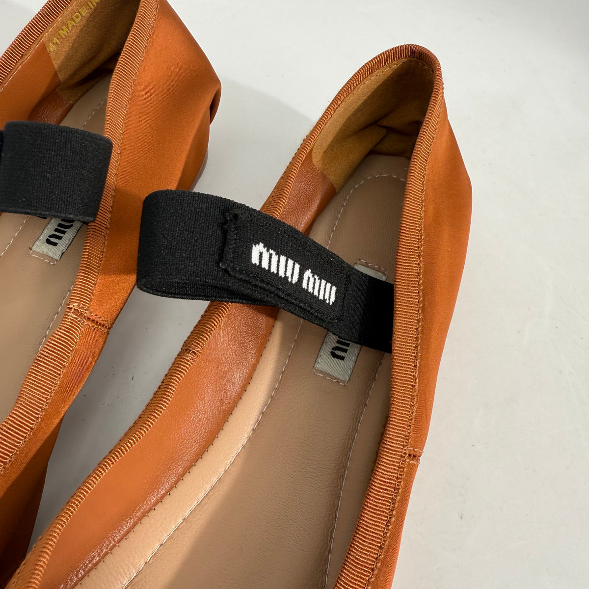 Miu Miu Satin Ballet Shoes
