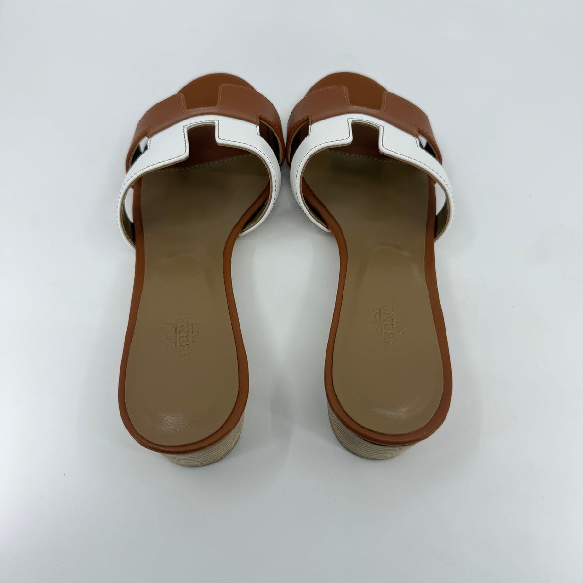 Hermes Oasis White/Brown
