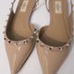 Valentino Garavani Rockstud Slingback Flats