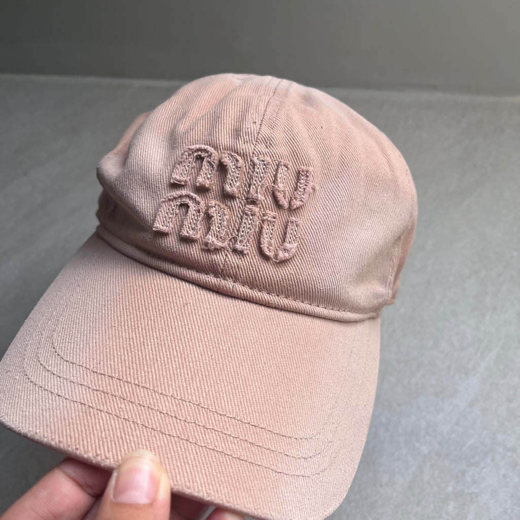 Miu Miu Albino Cap (Pink)