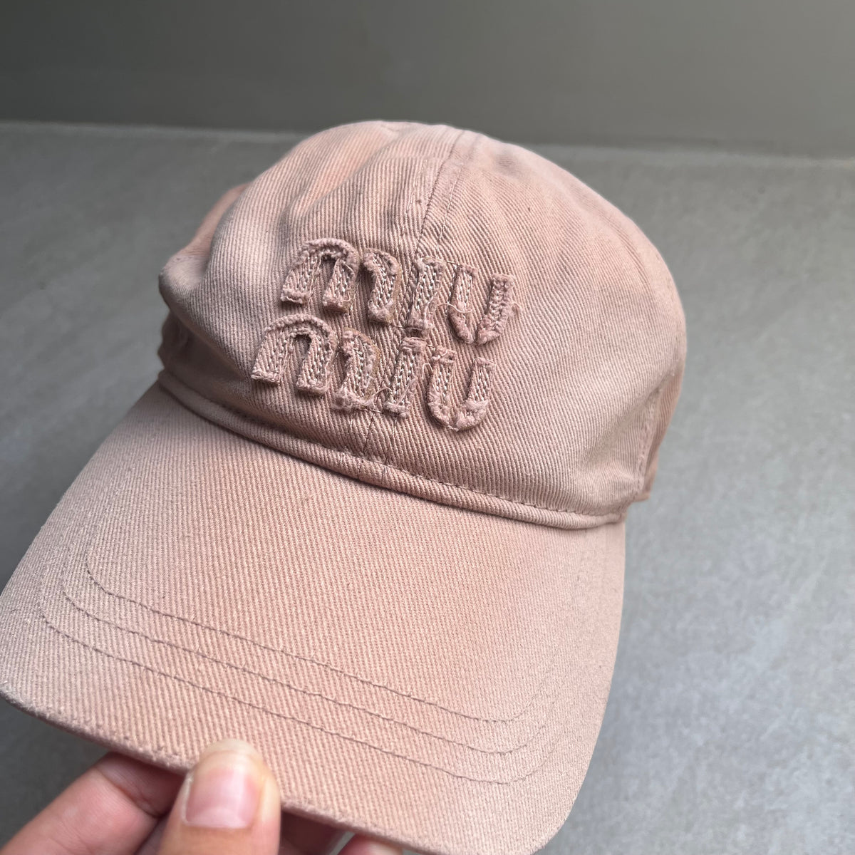 Miu Miu Albino Cap (Pink)
