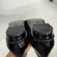 Chanel 25C Black Patent Leather Loafers