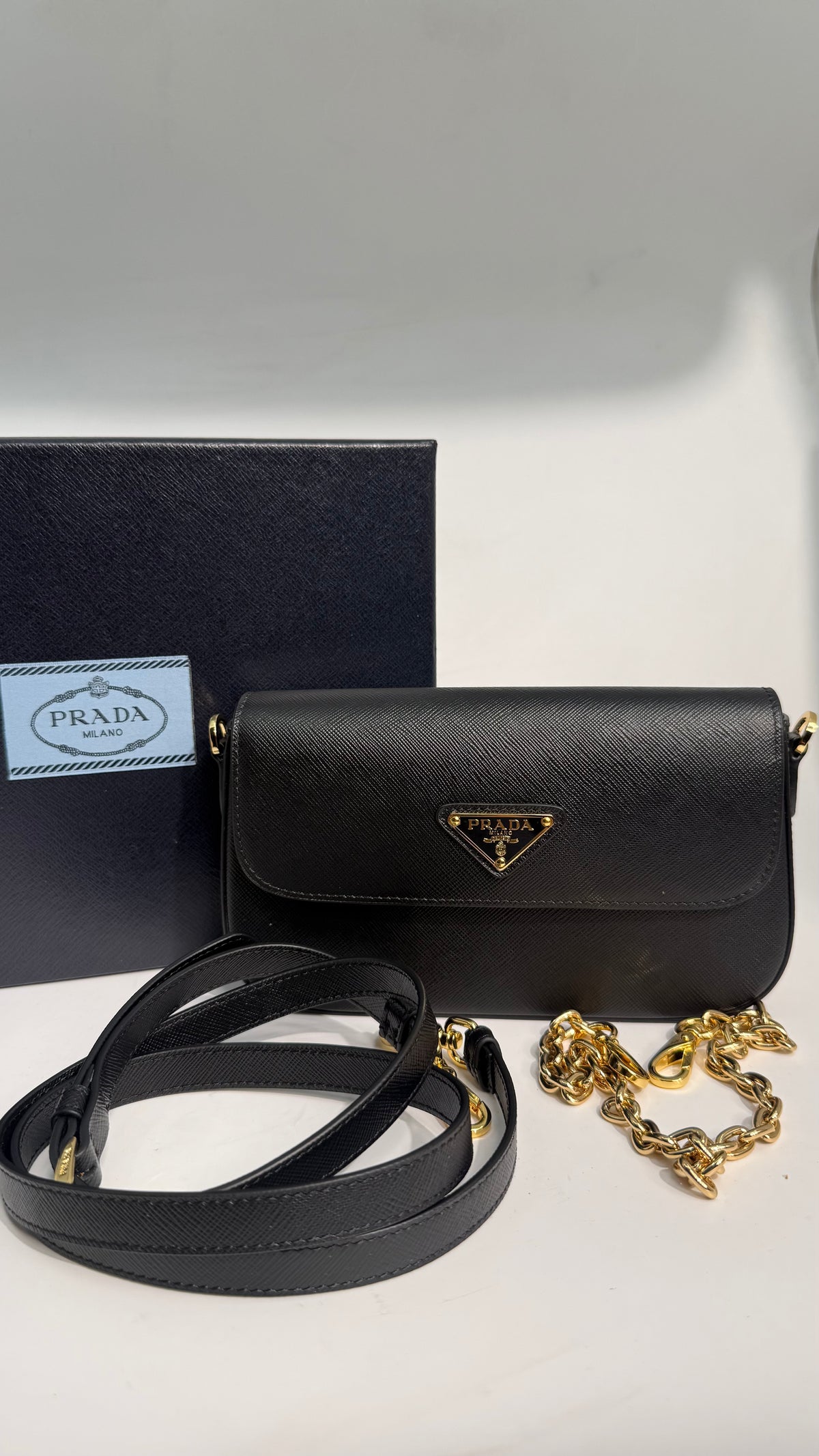 Prada Chain Crossbody
