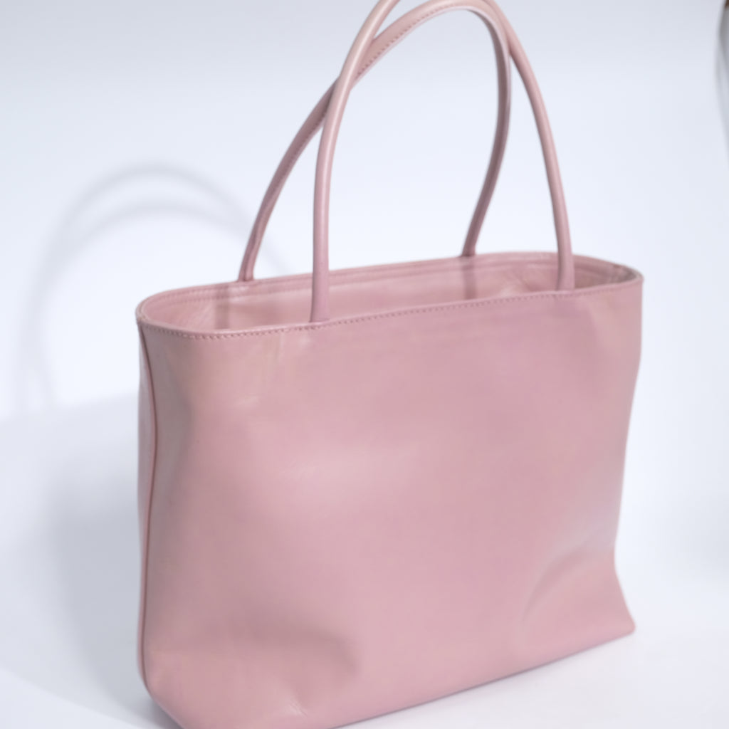 Prada Calfskin Pink Tote
