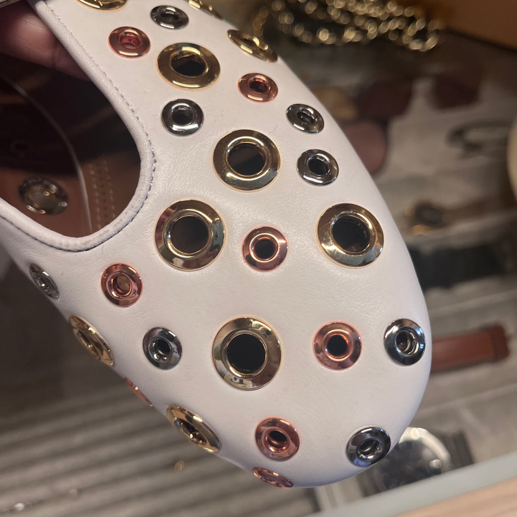 Alaia Ballet Leather Flats