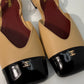 Chanel Square Cap Toe