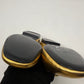 Hermes Mary Jane Gold Shoes