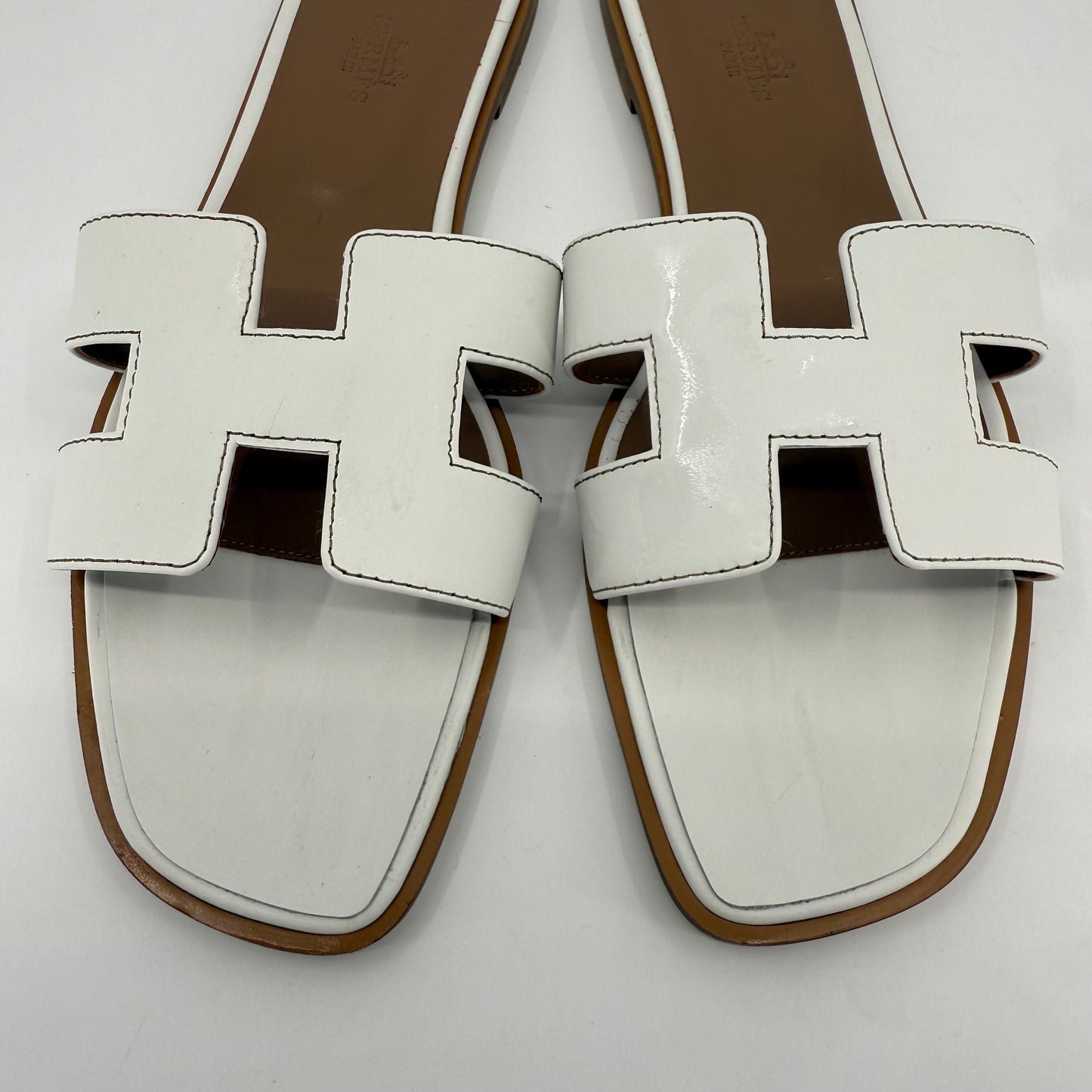 Hermes Oran White
