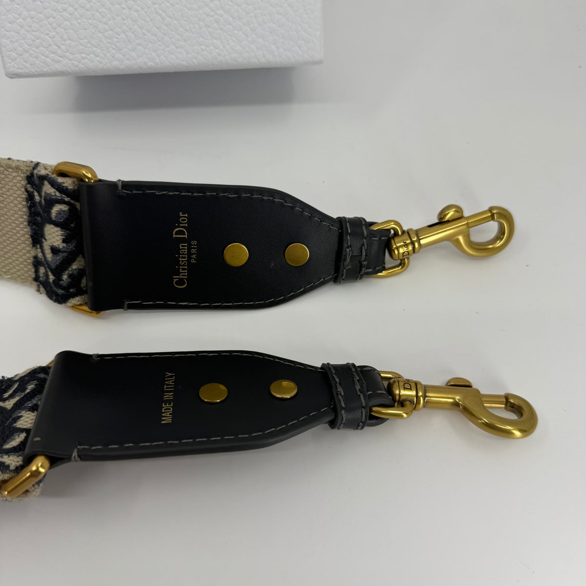 Christian Dior Monogram Saddle Strap
