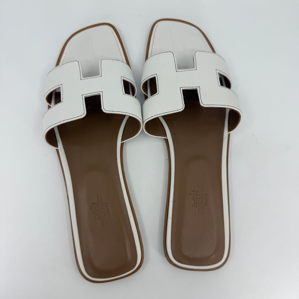 Hermes Oran White