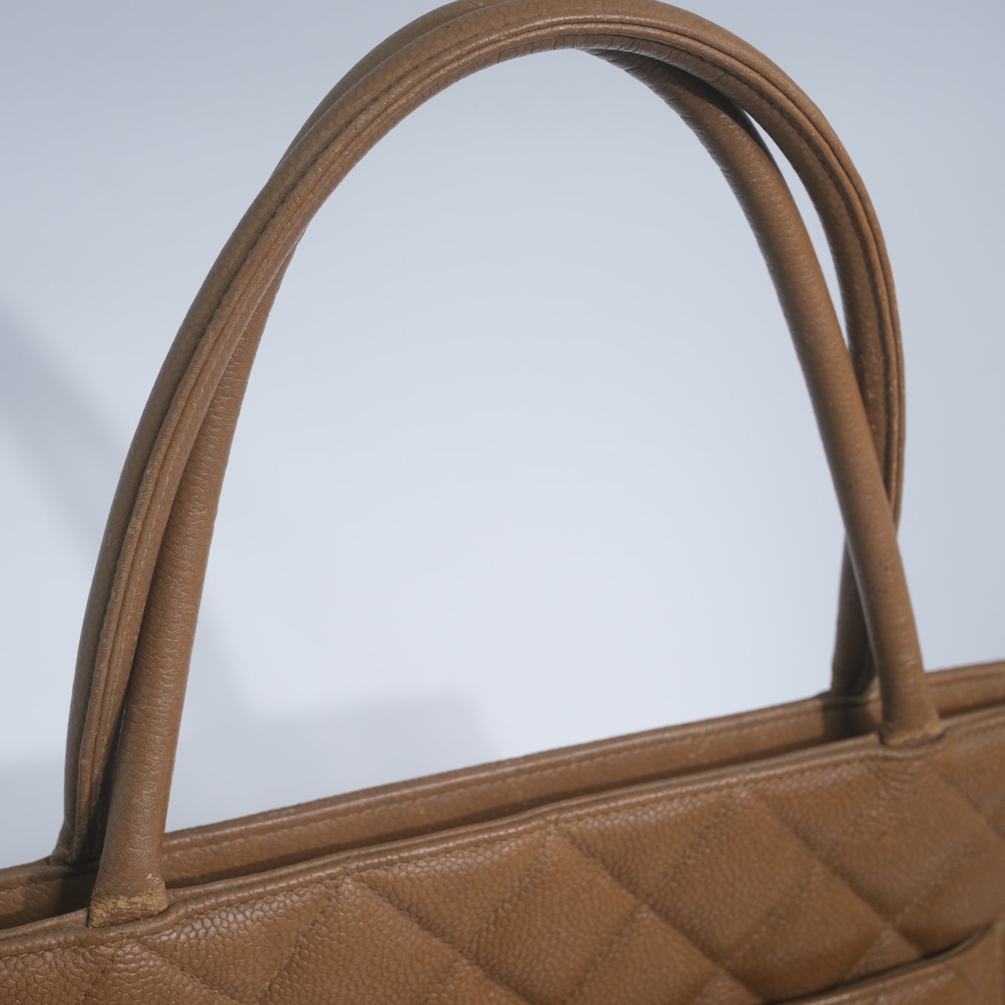 Chanel Medallion Tan Tote